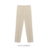 ディープデイリーセミフィットスラックス/Deep Daily Slim Fit Slacks (4 colors)