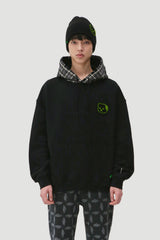 T.D BEAR Wappen Hoodie_Black (6684845703286)