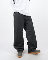 アクとノンフェードワイドデニムジーンズ / act non-fade wide denim jeans 3color