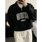 Huke x Nus. ハーフジップアップ