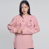 'Mantra' Long Sleeve Shirt Pink