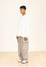 DIVISION WIDE CARGO STRING PANTS
