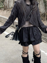 ラブリーカンカンバンディングスカート / Lovely cancan banding skirt