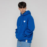 [UNISEX]スモールクラウドハートスマイルパーカー