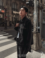 [MADE] Lucid Eyelet Denim Jacket