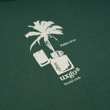 プラムツリーTシャツ/Palm tree Tee (GREEN)  (送料込)