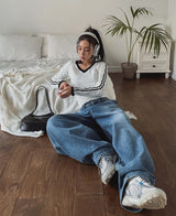 (ユニセックス) ゲットーマキシワイドデニム / (UNISEX) Getto Maxi Wide Denim