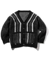 STRIPES WOOL MOHAIR CARDIGAN MWZCD001 (4614690963574)