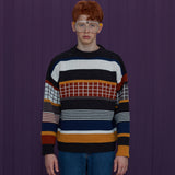 [SIGNATURE]マルチストライプニット / MULTI STRIPE KNIT (4526617198710)