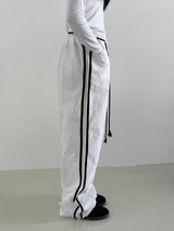 Hip track wide pants
