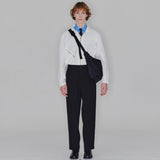 Ark Messenger Bag (Crease Black)