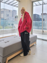 VENTIQUE Smile foam fleece hood 5color (6636700008566)