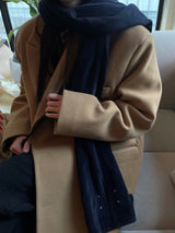 Rio three-button classic long coat