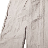 サイドメッシュタックパンツ/side mesh tucked pants