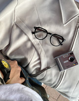 No.0445 city rimmed glasses