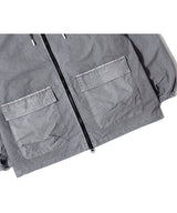 BN Pigment Hoodie Windbreaker (Grey)