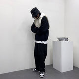 クロップパッドデッドフードベスト/[Unisex] Cropped padded hooded vest (2 colors)