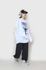 ニルバーナエンジェルロングオーバースリーブT / Nirvana Angel Long Over Sleeve T