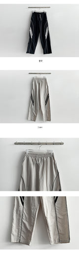 Acline Coloring Banding Track Training Pants