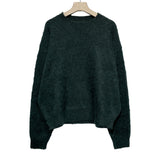(UNISEX)シュガーアルパカヘアニット
