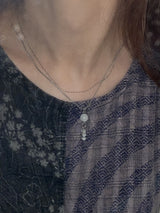 デューネックレス/White dew necklace