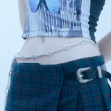 バタフライチェーンチョーカー/1 6 butterfly chain belt