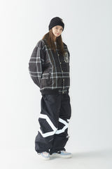 ニューポットXリフレクティブトラックパンツ / BSR2223FWPT026 NEW POT-X REFLECTIVE TRACK PANTS BLACK