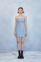 HIDE Lettuce Edge Line Dress (Sky Blue) (6570971168886)