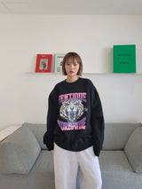 タイガーフラッフスウェットシャツ / VENTIQUE Tiger fluff mtm 3color