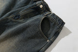 Vintage Washed Long Balloon Pants (Sand Blue)