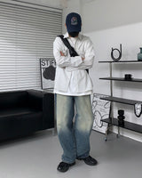 CR フェードストライプワークシャツ / CR Fade Stripe Work Shirt (2 colors)