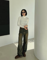 ランターンデニムパンツ/no.5190 Lantern Denim Pants