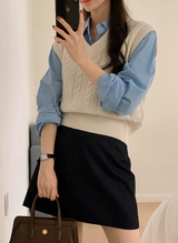 [SHOPPERMADE] Basic Loose Fit Shirt (3color)