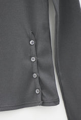 サインボタンポーラーTシャツ/Sight Button Polar T-Shirt (2color)