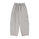 [NF] FLAT NYLON CARGO PANTS (GRAY)_F23QD855