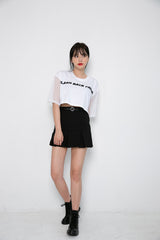 FBFネットクロップTシャツ/TOP(8643) FBF Net Crop Tee