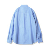 ユーティリティポケットオックスフォードシャツ / UTILITY CURVED POCKET OXFORD SHIRT SKYBLUE (6554666827894)