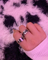 Bold Butterfly ring (2type) (6672849600630)