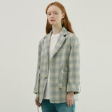 ベルトブレザー / Belted Check BLAZER (4547478257782)