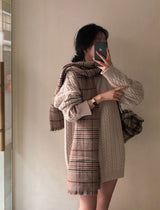 [Belied made/Cuanku] First Love Twisted Cable Knit Dress