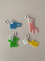 Tシャツキーリング / Green T-shirts keyring