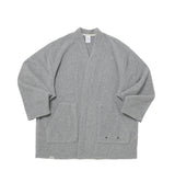 WARM-FLEECE HERITAGE CARDIGAN (Gray) / ウォームフリースヘリテージカーディガン