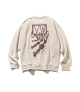 DWMUオーバーサイズスウェットシャツ/DWMU OVERSIZED SWEAT SHIRTS