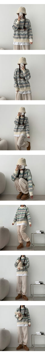 [Christmas ♥] Tony Round Knitwear