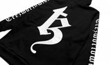 BE TREZ HOODIE - BLACK (GLOW IN THE DARK - YELLOW) (6635104993398)