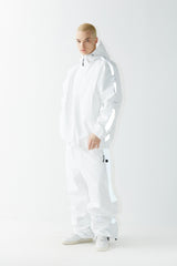 WDフューチャーリフレクティブトラックパンツ / BSR2223FWPT040 WD FUTURE REFLECTIVE TRACK PANTS WHITE