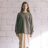[Patchwork Sweatshirt] Khaki (6626237808758)