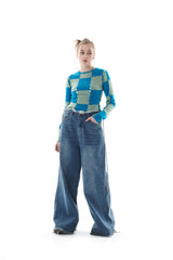 ファンシーデニムパンツ/FANCY DENIM