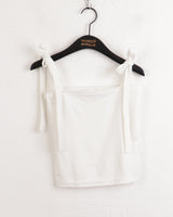 タムミリボンクロップストラップナシ/Tammi Ribbon Cropped Strap Pear