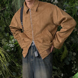 2 Low Stud Suede Jacket (2color)
